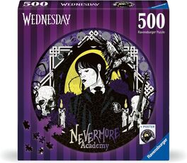RAVENSBURGER PUZLE + PÓSTER MIÉRCOLES 500 PIEZAS