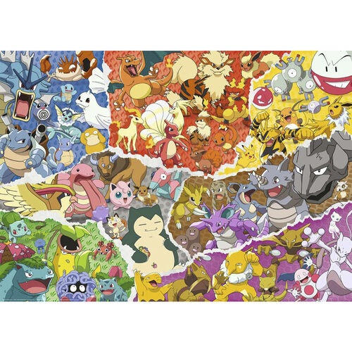 RAVENSBURGER PUZLE AVENTURA POKÉMON 1000 PIEZAS