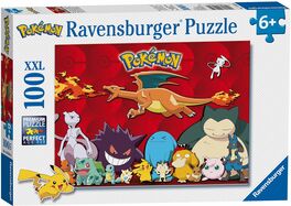 Ravensburger Puzle Mi Pokemon favorito 100 piezas XXL