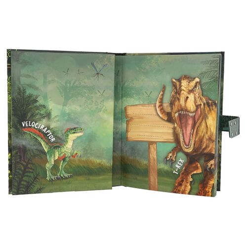 DINO WORLD - DIARIO CON CÓDIGO Y SONIDO