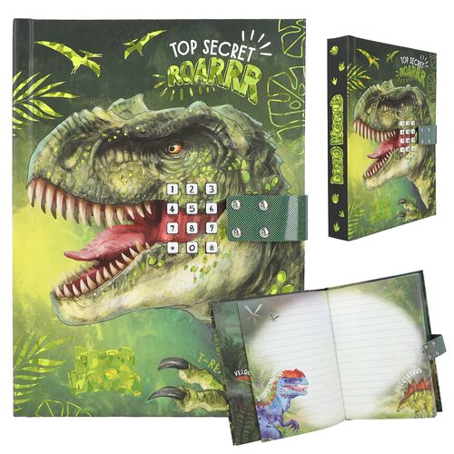 DINO WORLD - DIARIO CON CÓDIGO Y SONIDO