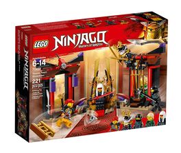 LE70651 Duelo en la sala del trono LEGO® NINJAGO®
