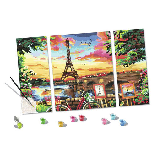 RAVENSBURGER CREART KIT PINTURA TRÍPTICO DE PARÍS
