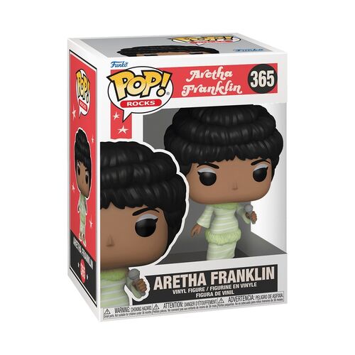 FUNKO POP! ROCKS  ARETHA FRANKLIN (VESTIDO VERDE)