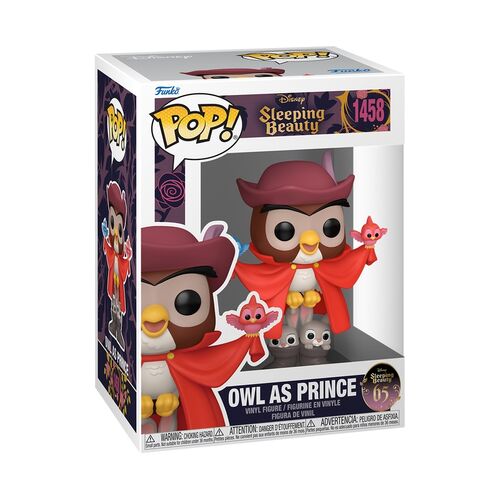 FUNKO POP! DISNEY: BELLA DURMIENTE  BÚHO DISFRAZADO DEL PRÍNCIPE