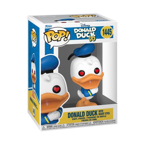 FUNKO POP! DISNEY: PATO DONALD 90 ANIVERSARIO  PATO DONALD ENAMORADO