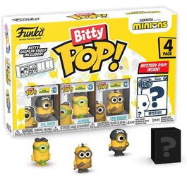 FUNKO BITTY POP! MINIONS - EYE, MATIE, CRO-MINION Y ¿?
