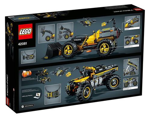 LE42081 Prototipo Volvo de cargadora con ruedas ZEUX LEGO® TECHNIC®