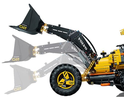 LE42081 Prototipo Volvo de cargadora con ruedas ZEUX LEGO® TECHNIC®