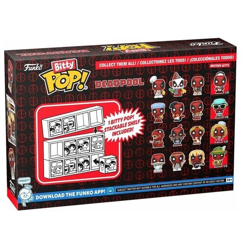 FUNKO BITTY POP! DEADPOOL - SLEEPOVER, LARP, HEAVY METAL ¿?