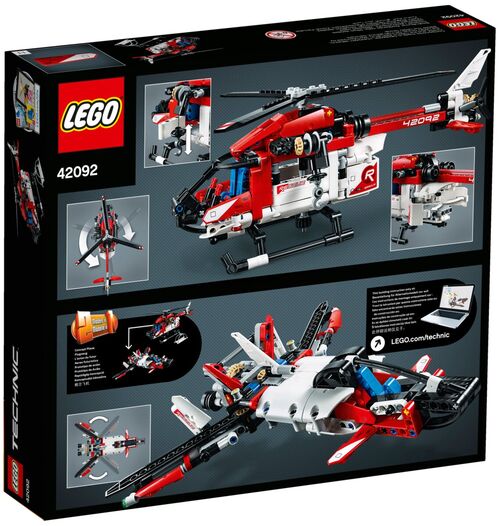 LE42092 Helicóptero de Rescate LEGO® TECHNIC?