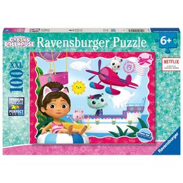 RAVENSBURGER PUZLE DE LA CASA DE MUÑECAS DE GABBY 100 PIEZAS XXL