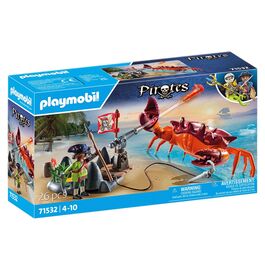 PLAYMOBIL - BATALLA CONTRA EL CANGREJO GIGANTE