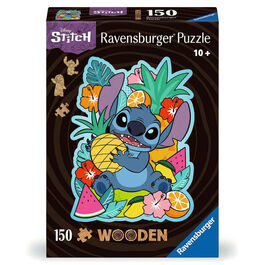 RAVENSBURGER PUZLE DE MADERA DE DISNEY STITCH 150 PIEZAS