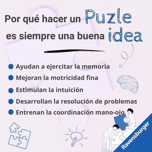 RAVENSBURGER PUZLE CIRCULAR POKEMON EN PRIMAVERA 500 PIEZAS + PÓSTER