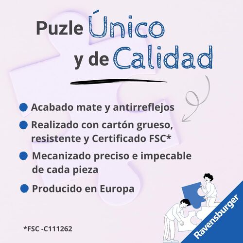 RAVENSBURGER PUZLE CIRCULAR POKEMON EN PRIMAVERA 500 PIEZAS + PÓSTER