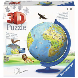 Ravensburger Puzle 3D Globo Terráqueo 180 Piezas