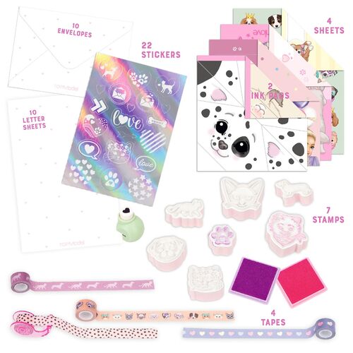 TOP Model Set de Cartas Love Kitty and Doggy