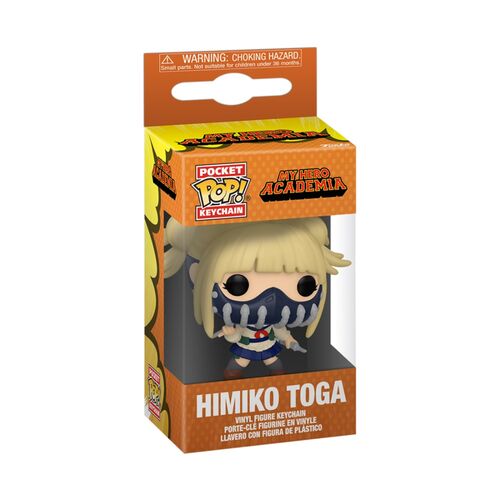 FUNKO POCKET POP! LLAVERO: MY HERO ACADEMIA - HIMIKO TOGA (MÁSCARA)