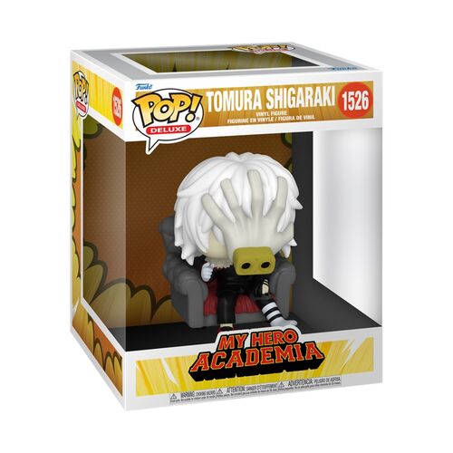 FUNKO POP! DELUXE: MY HERO ACADEMIA  SHIGARAKI EN SILLÓN