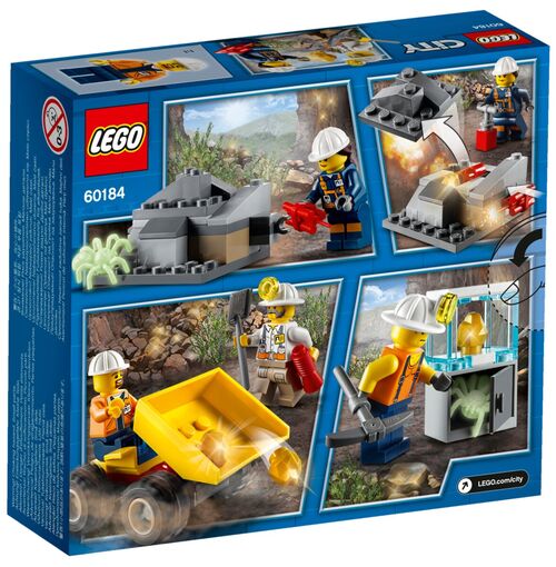 LE60184 Mina: Equipo LEGO® CITY®
