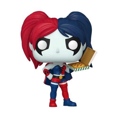 FUNKO POP! DC: HARLEY QUINN  HARLEY QUINN CON PIZZA