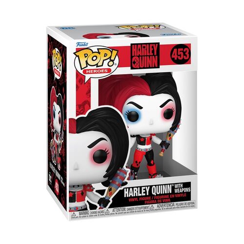 FUNKO POP! DC: HARLEY QUINN ? HARLEY QUINN CON ARMAS
