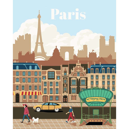 RAVENSBURGER CREART KIT PINTURA PARÍS