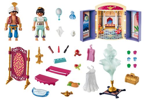 Playmobil Cofre Príncipes de Oriente con genio