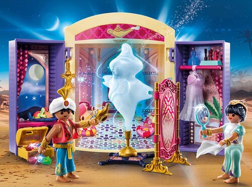 Playmobil Cofre Príncipes de Oriente con genio