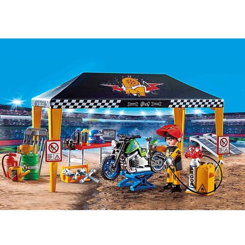 PLAYMOBIL ® 70552 ESPECTÁCULO ACROBÁTICO: TIENDA TALLER