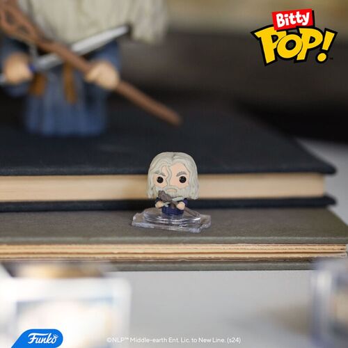 FUNKO BITTY POP! EL SEÑOR DE LOS ANILLOS - FRODO, GANDALF, GOLLUM Y ¿?