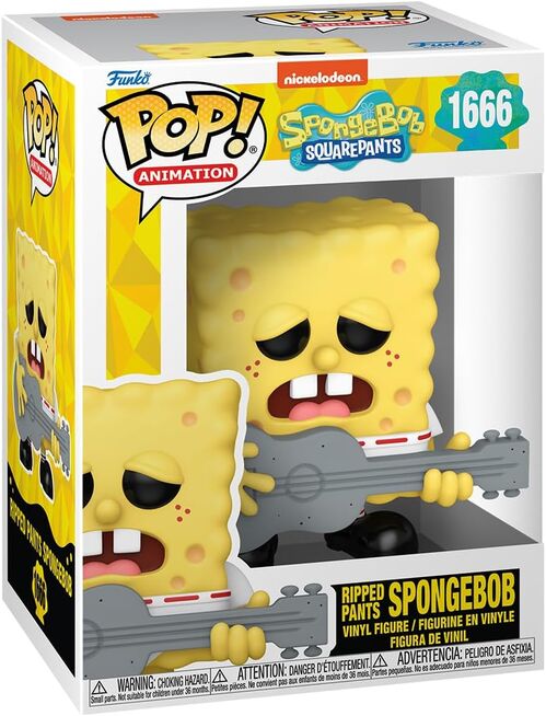 FUNKO POP! BOB ESPONJA  BOB ESPONJA CON PANTALONES ROTOS