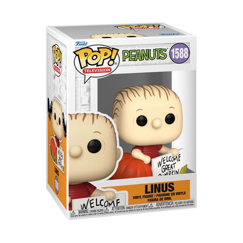 FUNKO POP! SNOOPY  LINUS CON CALABAZA