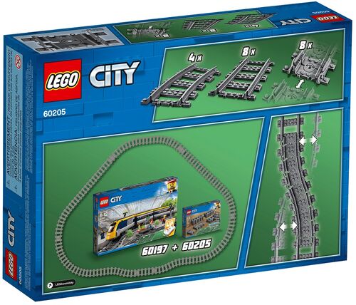 LEGO CITY - VÍAS Y CURVAS