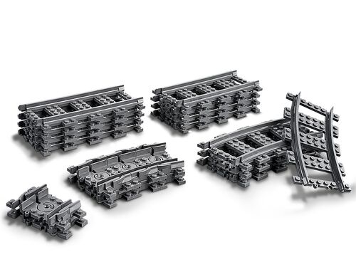 LEGO CITY - VÍAS Y CURVAS
