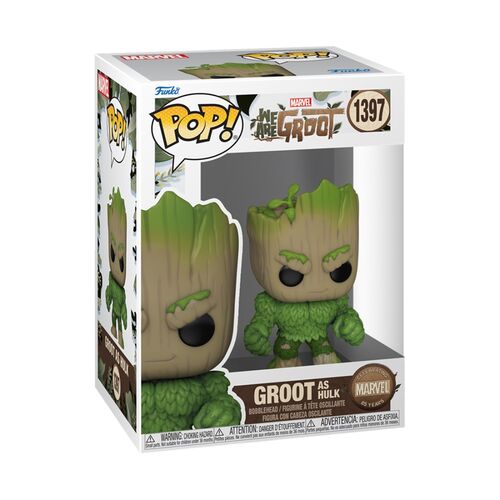 FUNKO POP! WE ARE GROOT  GROOT DISFRAZADO DE HULK