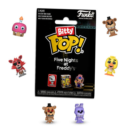 FUNKO BITTY POP! FIVE NIGHTS AT FREDDY´S ? SOBRE SORPRESA