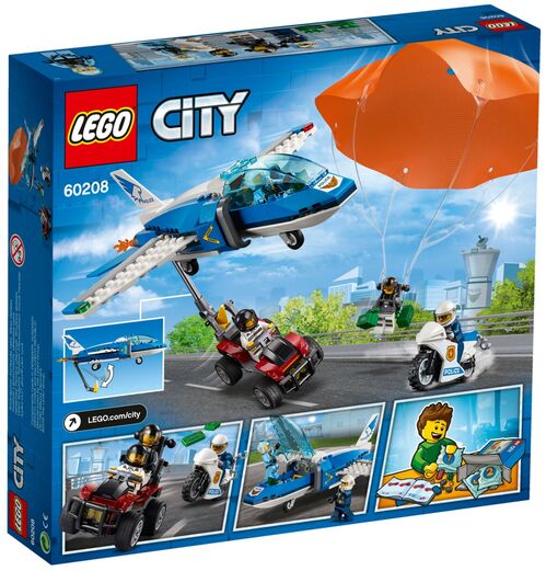 LE60208 Policía Aérea: Arresto del Ladrón Paracaidista LEGO® CITY?