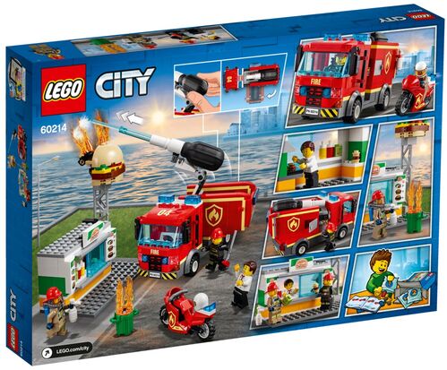 LE60214 Rescate del Incendio en la Hamburguesería LEGO® CITY?