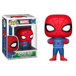 Marvel Pop! Holidays - Spider-Man con Sweater