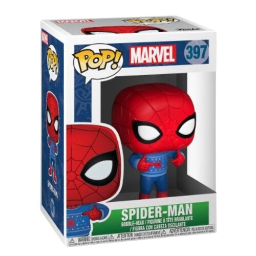 Marvel Pop! Holidays - Spider-Man con Sweater