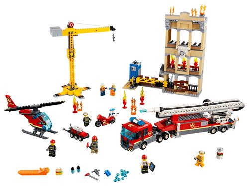 LE60216 Brigada de Bomberos del Distrito Centro LEGO® CITY?