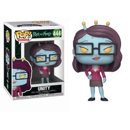 FUNKO POP! RICK Y MORTY - UNITY REF 35595 Nº 444 (Unidad Única - No admite devolución, ver fotos reales del producto)
