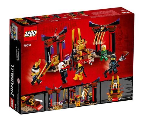 LE70651 Duelo en la sala del trono LEGO® NINJAGO®