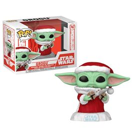 FUNKO POP! EL MANDALORIANO – GROGU CON GALLETA NAVIDEÑA