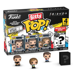 FUNKO BITTY POP! FRIENDS - JOEY TRIBBIANI, ROSS GELLER, RACHEL GREEN Y ¿?