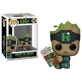 FUNKO POP! MARVEL: YO SOY GROOT - GROOT EN PIJAMA