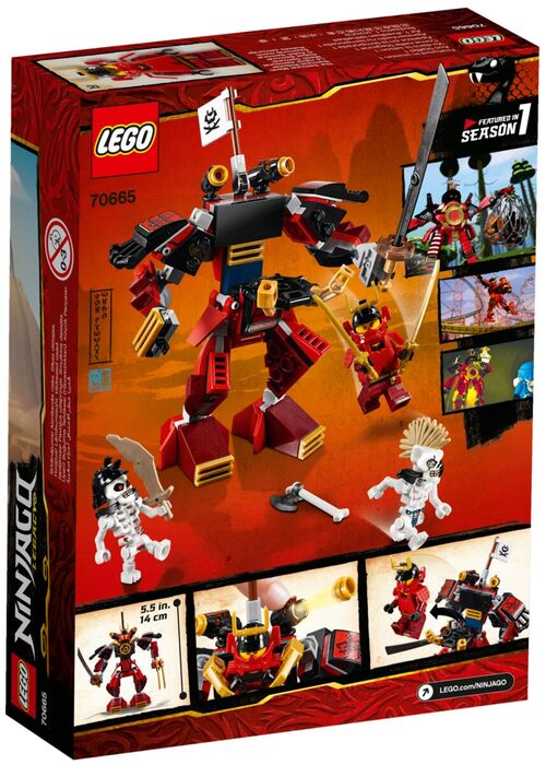 LE70665 Robot Samurái LEGO® NINJAGO®