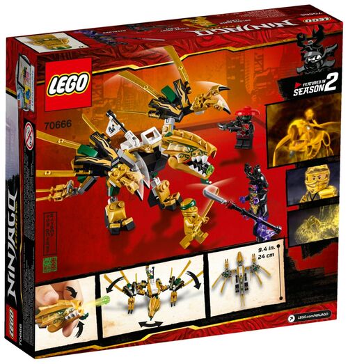LE70666 Dragón Dorado LEGO® NINJAGO®